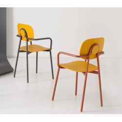 FAUTEUIL TATA YOUNG POLYPROPYLÈNE CONTEMPORAIN