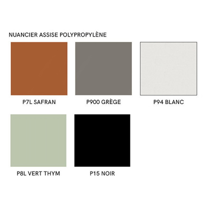 Tabouret Snack de Cuisine en Polypropylène YO! - Le Chaisier