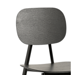CHAISE CONTEMPORAINE EN BOIS ET MÉTAL TATA