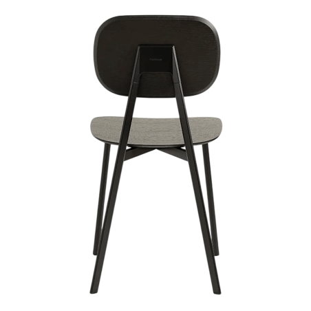 CHAISE CONTEMPORAINE EN BOIS ET MÉTAL TATA
