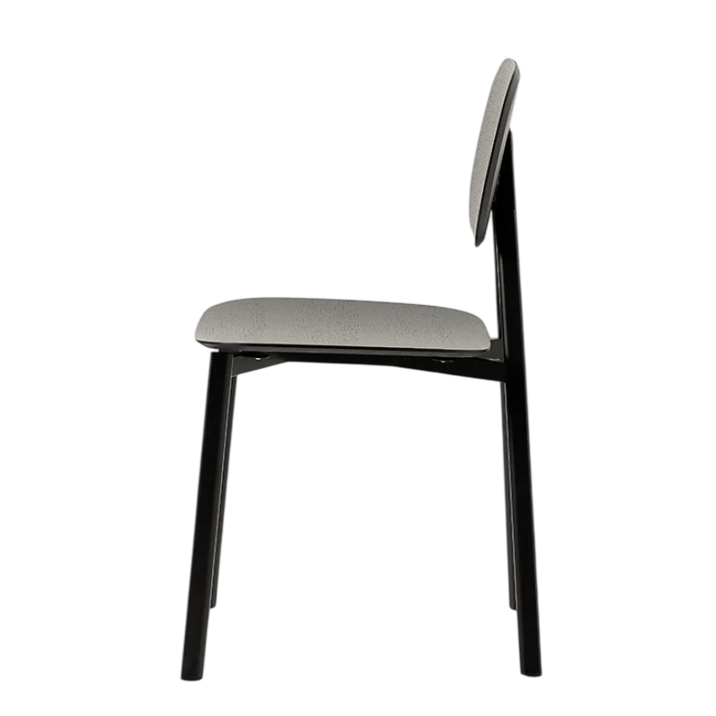 CHAISE CONTEMPORAINE EN BOIS ET MÉTAL TATA
