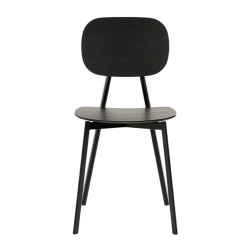CHAISE CONTEMPORAINE EN BOIS ET MÉTAL TATA