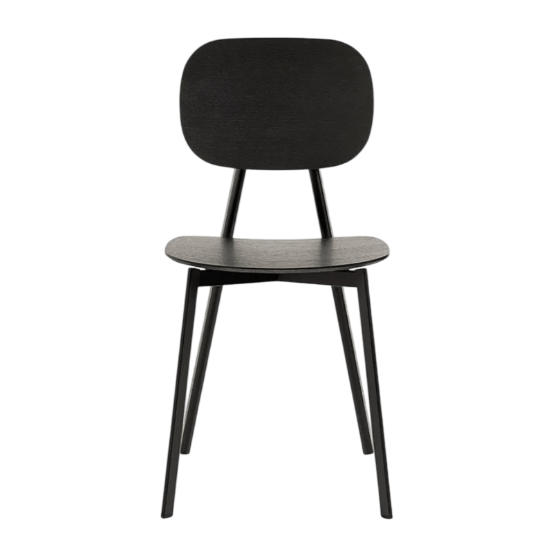 CHAISE CONTEMPORAINE EN BOIS ET MÉTAL TATA