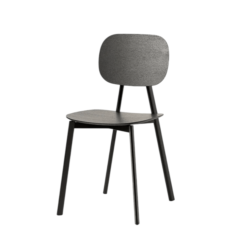CHAISE CONTEMPORAINE EN BOIS ET MÉTAL TATA