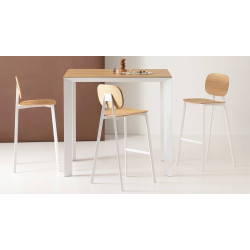 TABOURET CONTEMPORAIN EN BOIS TATA