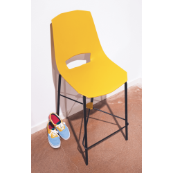 TABOURET SNACK SCANDINAVE EN POLYPROPYLÈNE EVA6