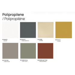 CHAISE SCANDINAVE EVA 5 EN CHÊNE ET POLYPROPYLÈNE