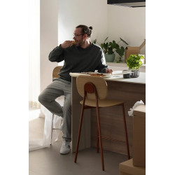 CHAISE DE CUISINE TATA YOUNG BOIS ET MÉTAL