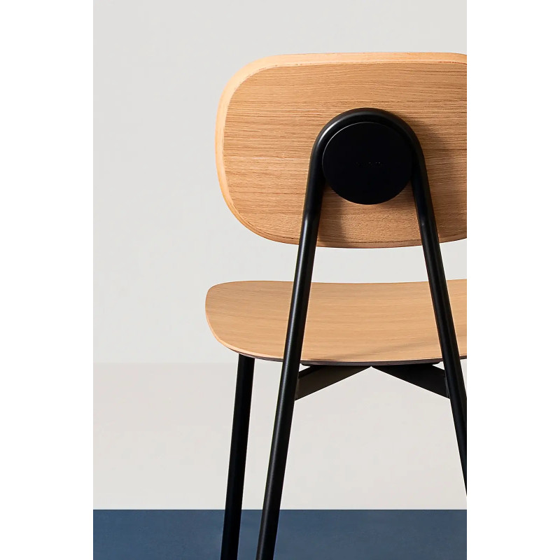 CHAISE DE CUISINE TATA YOUNG BOIS ET MÉTAL