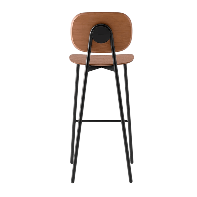 TABOURET CONTEMPORAIN EN BOIS ET MÉTAL TATA YOUNG BOIS