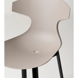 CHAISE MODERNE EN POLYPROPYLÈNE POP
