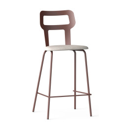 TABOURET DE CUISINE FRANÇAIS EN MÉTAL DIONIS SNACK HT 65 CM