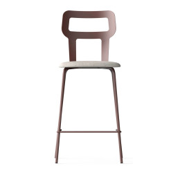 TABOURET DE CUISINE FRANÇAIS EN MÉTAL DIONIS SNACK HT 65 CM