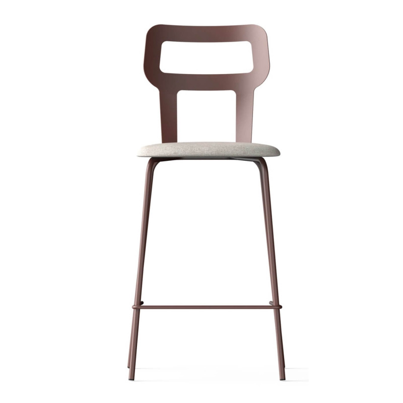 TABOURET DE CUISINE FRANÇAIS EN MÉTAL DIONIS SNACK HT 65 CM