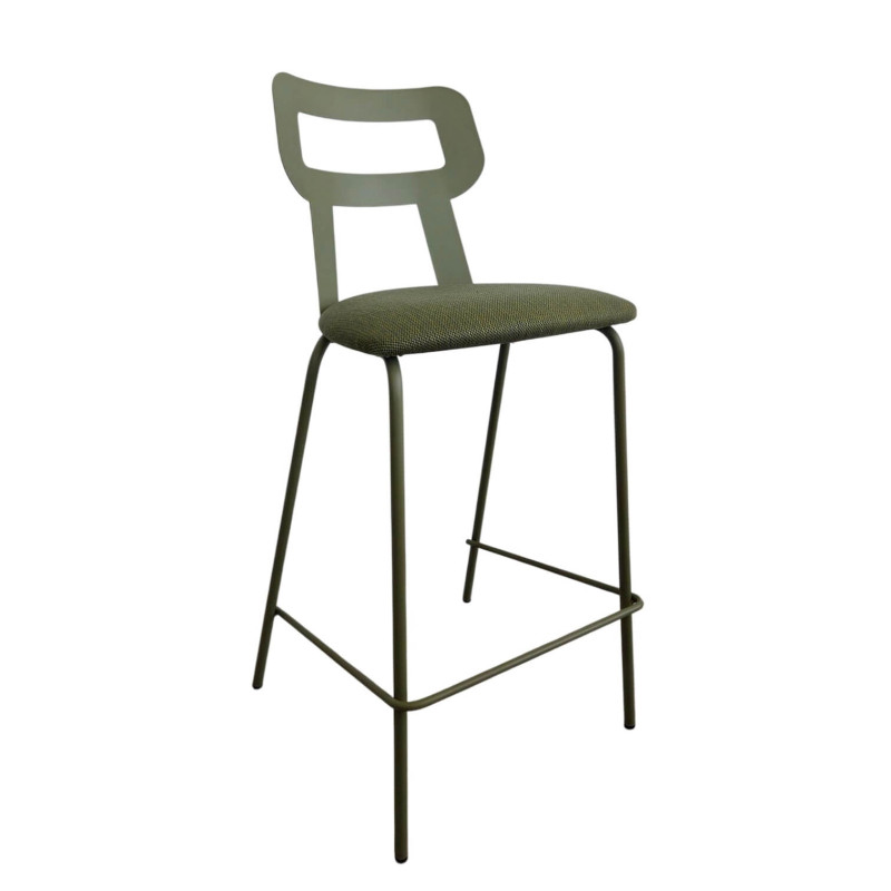 TABOURET DE CUISINE FRANÇAIS EN MÉTAL DIONIS SNACK HT 65 CM
