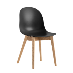 CHAISE SCANDINAVE ACADEMY 1665 BOIS ET POLYPROPYLÈNE