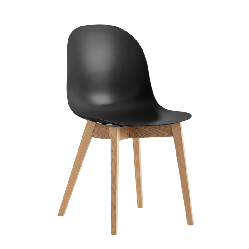 CHAISE SCANDINAVE ACADEMY 1665 BOIS ET POLYPROPYLÈNE