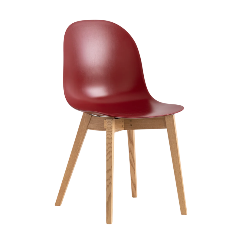 CHAISE SCANDINAVE ACADEMY 1665 BOIS ET POLYPROPYLÈNE