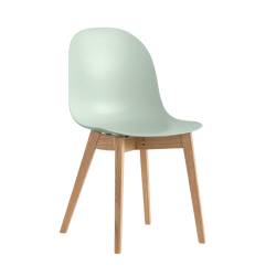 CHAISE SCANDINAVE ACADEMY 1665 BOIS ET POLYPROPYLÈNE