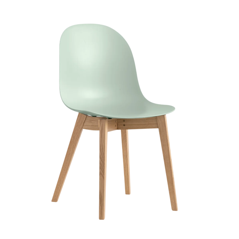 CHAISE SCANDINAVE ACADEMY 1665 BOIS ET POLYPROPYLÈNE