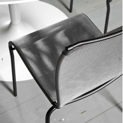 CHAISE CONTEMPORAINE AIR LÉGÈRE EN TOILE BATYLINE