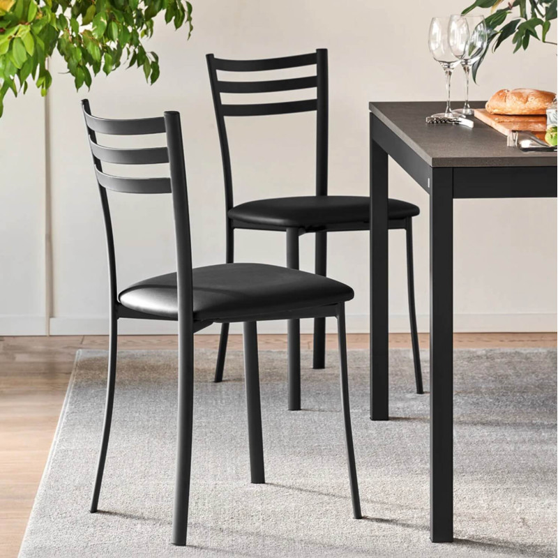 Chaise de Cuisine Métal Personnalisable - Chaise Ace - Le Chaisier
