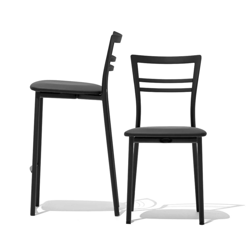 Chaise de Cuisine GO! 1419 en métal Italienne - Le Chaisier