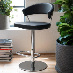Tabouret Contemporain Pivotant et Réglable NEW YORK - Le Chaisier