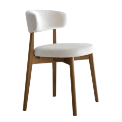 CHAISE DE SALLE À MANGER EN TISSU COCOONING TALKS