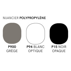 Tabouret Moderne en Polypropylène TUKA Réglable et Pivotant - Le Chaisier