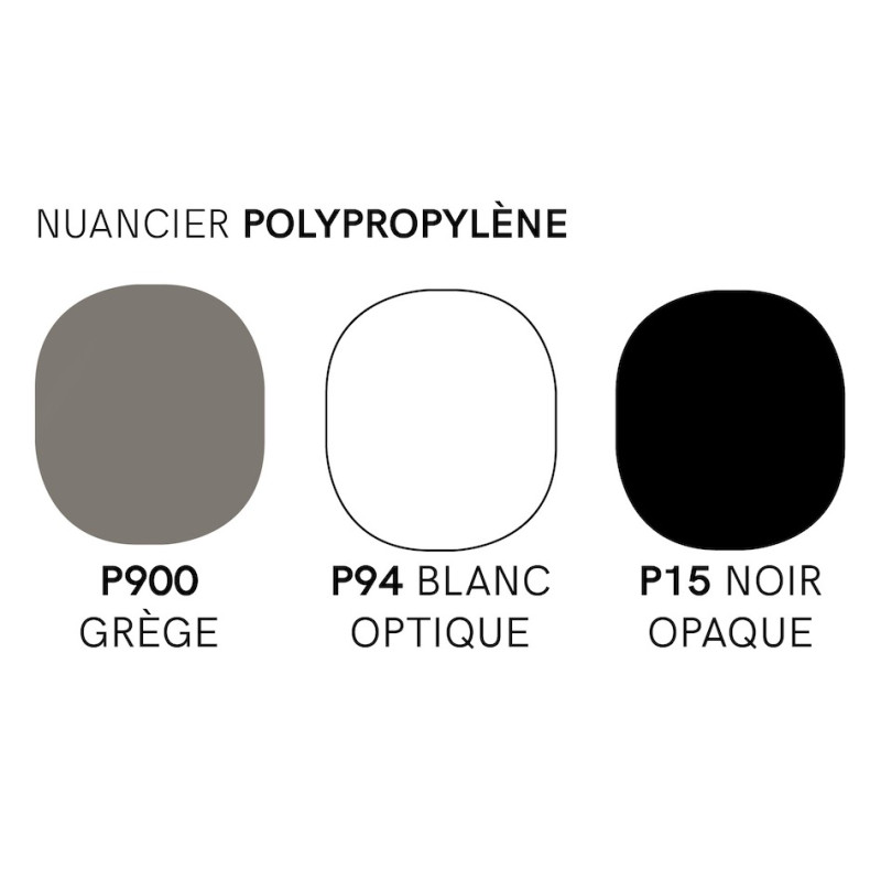 Tabouret Moderne en Polypropylène TUKA Réglable et Pivotant - Le Chaisier