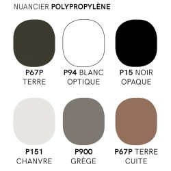 Tabouret Pivotant et Réglable OPS! en Polypropylène - Le Chaisier