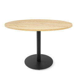 Table Ronde Contemporaine Pieds Tulipe PLANET - Le Chaisier