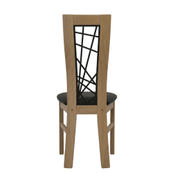 CHAISE FRANÇAISE DE SALLE À MANGER CONTEMPORAINE EN CHÊNE DONNY