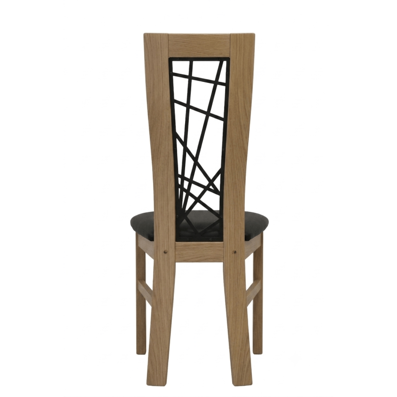 CHAISE FRANÇAISE DE SALLE À MANGER CONTEMPORAINE EN CHÊNE DONNY