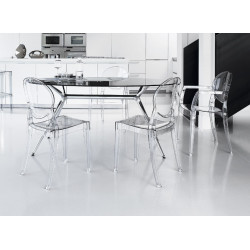 Chaise Médaillon en Plexiglas IGLOO - PROMOTION - Le Chaisier