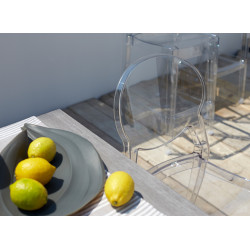 Chaise Médaillon en Plexiglas IGLOO - PROMOTION - Le Chaisier