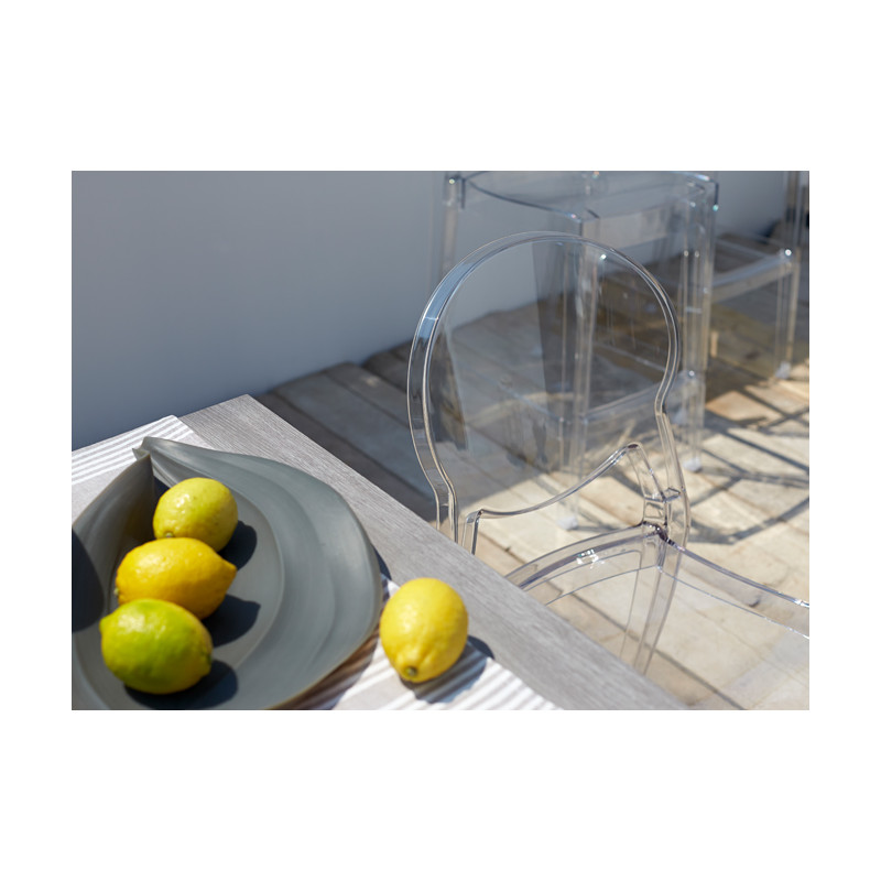 Chaise Médaillon en Plexiglas IGLOO - PROMOTION - Le Chaisier