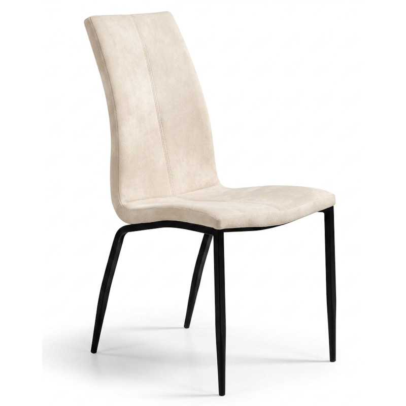 CHAISE CONTEMPORAINE DE SALLE À MANGER MIRA SIMILICUIR