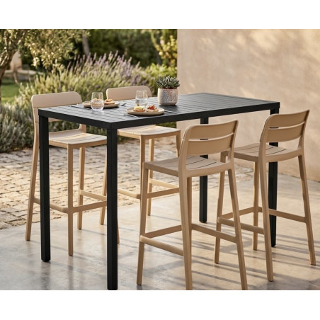 TABLE D'EXTÉRIEUR CUBE - STANDARD OU BAR