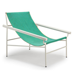 CHAISE LONGUE EN TOILE ET MÉTAL DRESS CODE