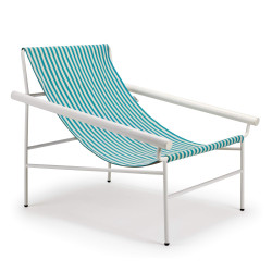 CHAISE LONGUE EN TOILE ET MÉTAL DRESS CODE