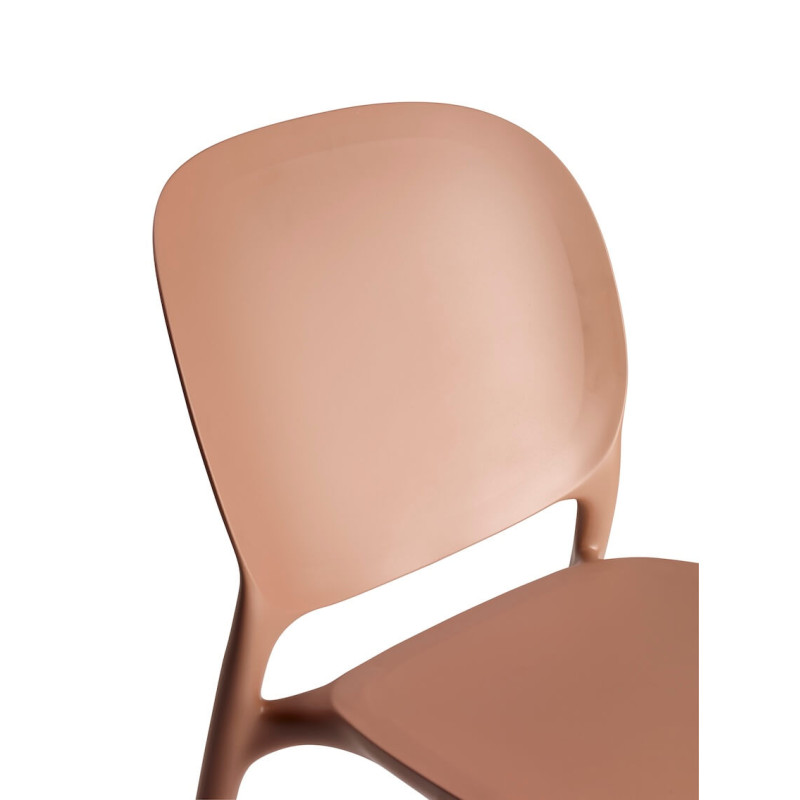 CHAISE MODERNE EN POLYPROPYLÈNE HUG