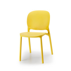 CHAISE MODERNE EN POLYPROPYLÈNE HUG