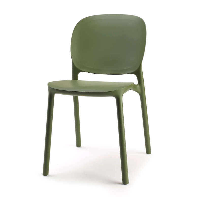 CHAISE MODERNE EN POLYPROPYLÈNE HUG
