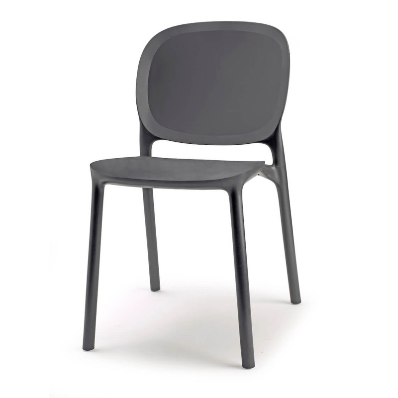 CHAISE MODERNE EN POLYPROPYLÈNE HUG
