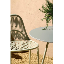 CHAISE DE TERRASSE EN MÉTAL  CONTEMPORAINE MALVASIA