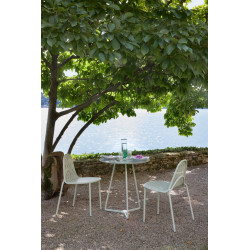 CHAISE DE TERRASSE EN MÉTAL  CONTEMPORAINE MALVASIA
