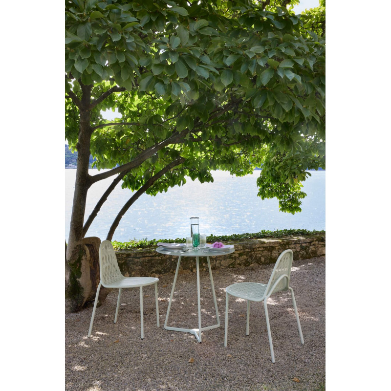 CHAISE DE TERRASSE EN MÉTAL  CONTEMPORAINE MALVASIA