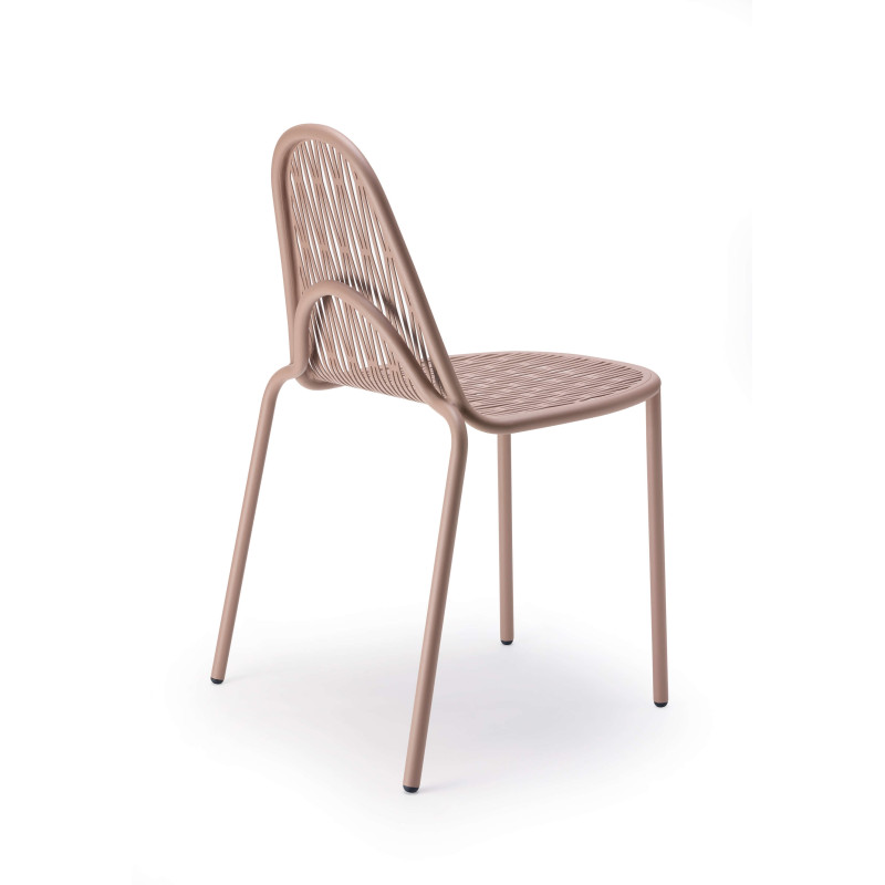 CHAISE DE TERRASSE EN MÉTAL  CONTEMPORAINE MALVASIA